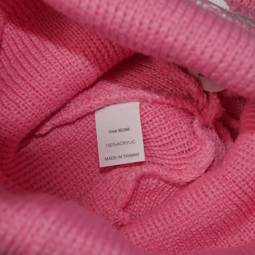 adidas Kids Pink Trefoil Beanie